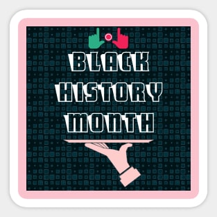 Black history month Sticker